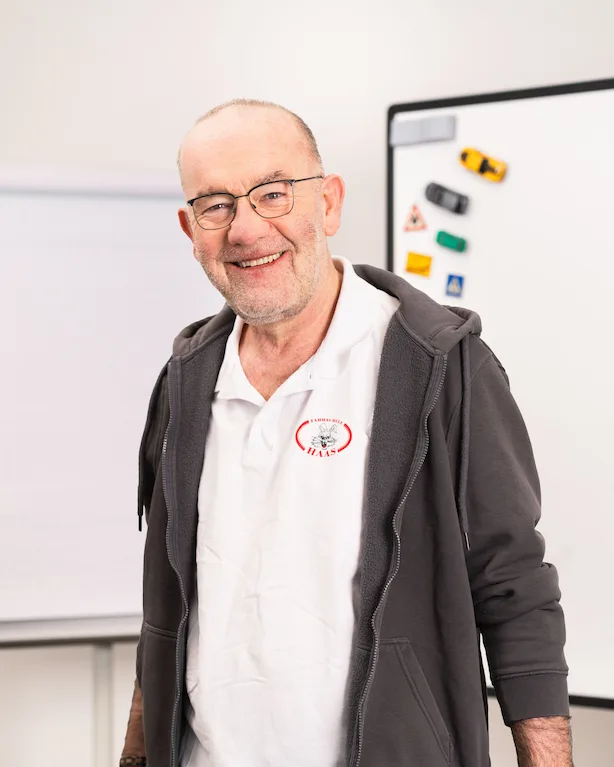 Fahrlehrer Karsten Fedrich der Fahrschule Haas in Kitzingen