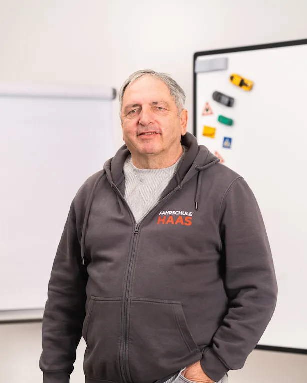 Fahrlehrer Wolfgang Wilm der Fahrschule Haas in Würzburg